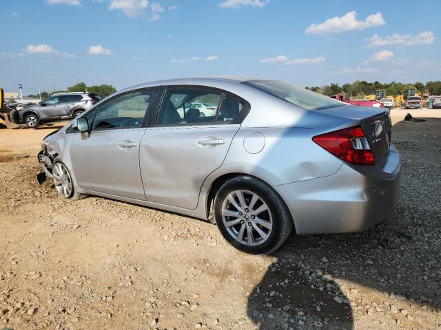 19XFB2F83CE045622 - 2012 HONDA CIVIC EX SILVER photo 2