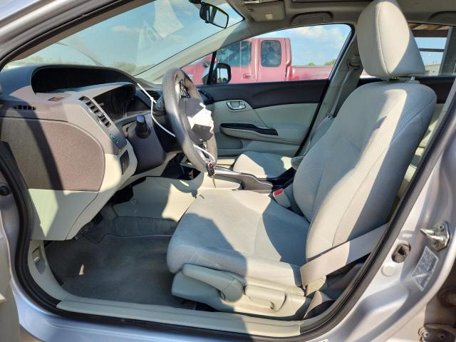 19XFB2F83CE045622 - 2012 HONDA CIVIC EX SILVER photo 7