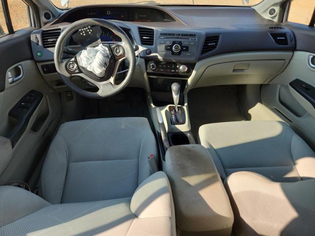 19XFB2F83CE045622 - 2012 HONDA CIVIC EX SILVER photo 8