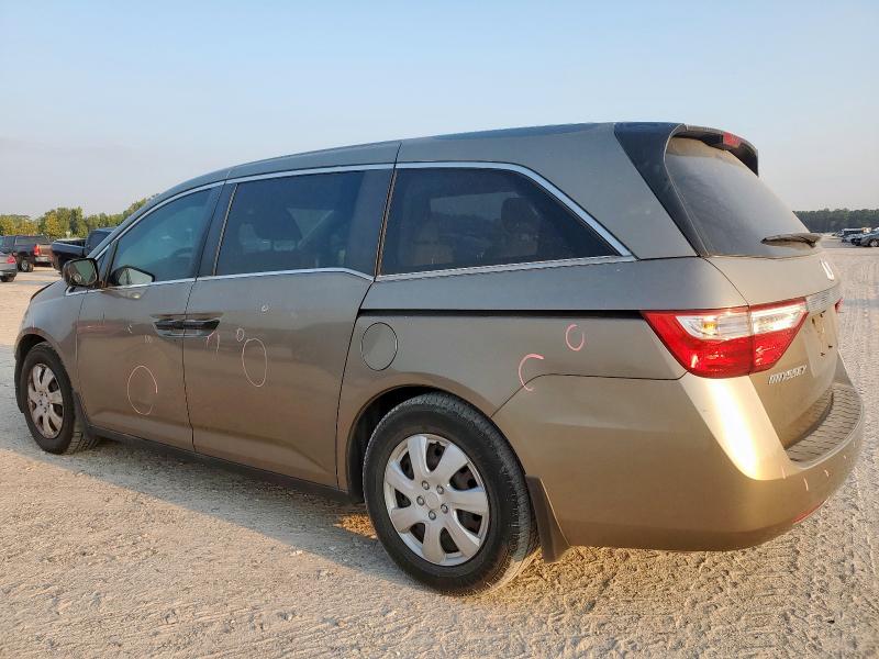 5FNRL5H26DB026630 - 2013 HONDA ODYSSEY LX TAN photo 2