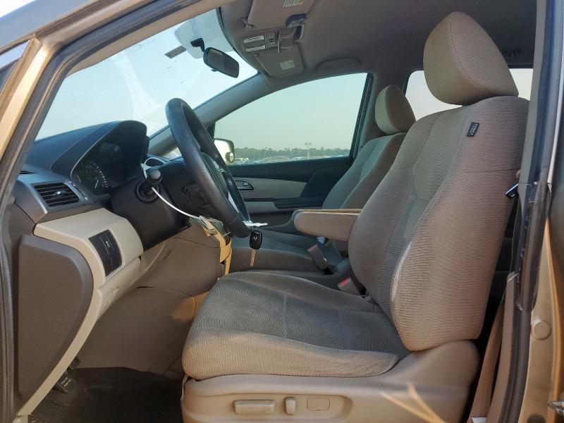 5FNRL5H26DB026630 - 2013 HONDA ODYSSEY LX TAN photo 7