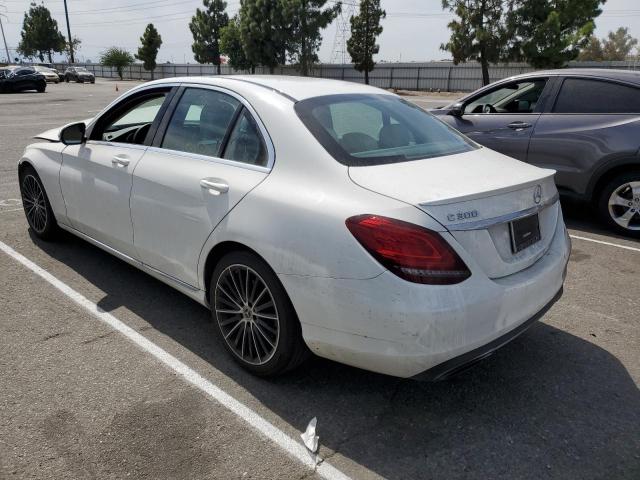 55SWF8DB9KU310945 - 2019 MERCEDES-BENZ C 300 Սպիտակ լուսանկար 2