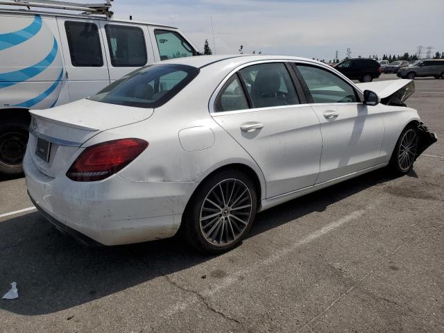 55SWF8DB9KU310945 - 2019 MERCEDES-BENZ C 300 Սպիտակ լուսանկար 3