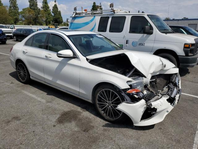 55SWF8DB9KU310945 - 2019 MERCEDES-BENZ C 300 Սպիտակ լուսանկար 4