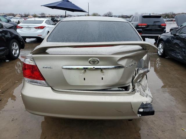 4T1BE32K55U082880 - 2005 TOYOTA CAMRY LE BEIGE photo 6