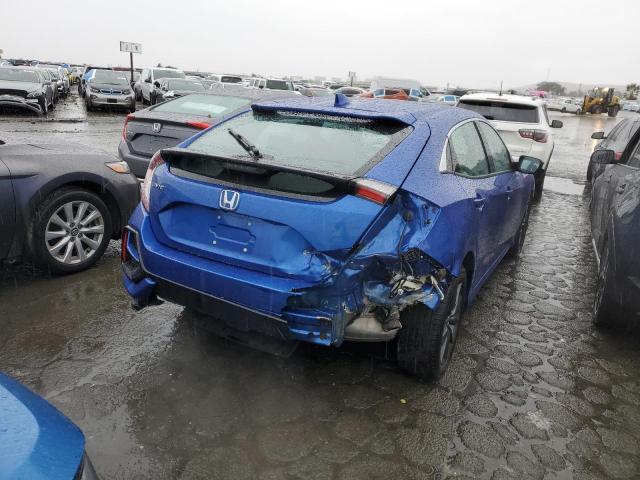 SHHFK7H62MU415140 - 2021 HONDA CIVIC EX BLUE photo 3