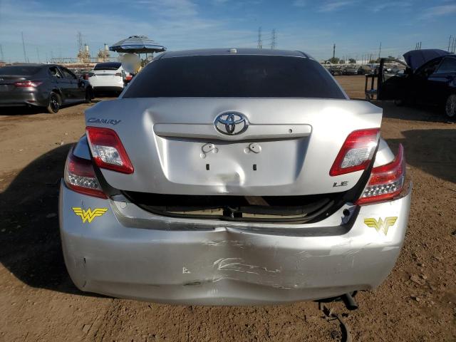 4T4BF3EK5BR175618 - 2011 TOYOTA CAMRY BASE SILVER photo 6