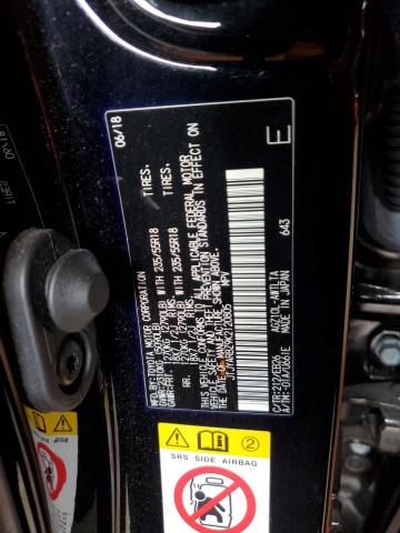 JTJYARBZ9K2120805 - 2019 LEXUS NX 300 BASE Սև լուսանկար 13