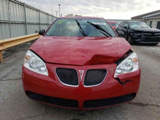 1G2ZH558264103308 - 2006 PONTIAC G6 GT RED photo 5