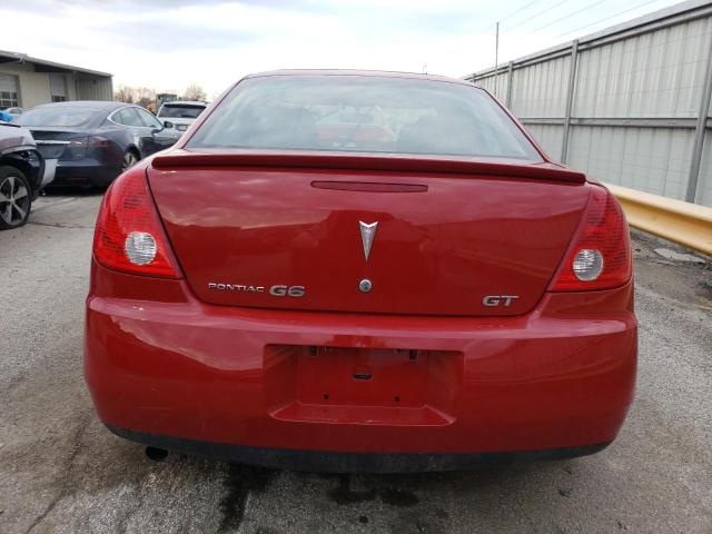 1G2ZH558264103308 - 2006 PONTIAC G6 GT RED photo 6