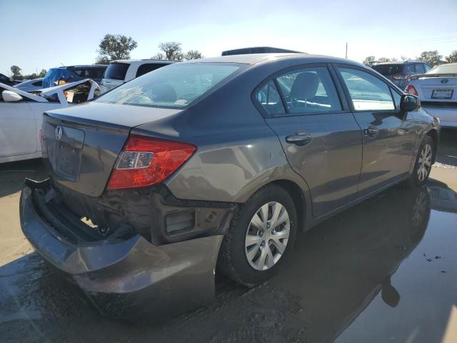 19XFB2F57CE076345 - 2012 HONDA CIVIC LX GRAY photo 3