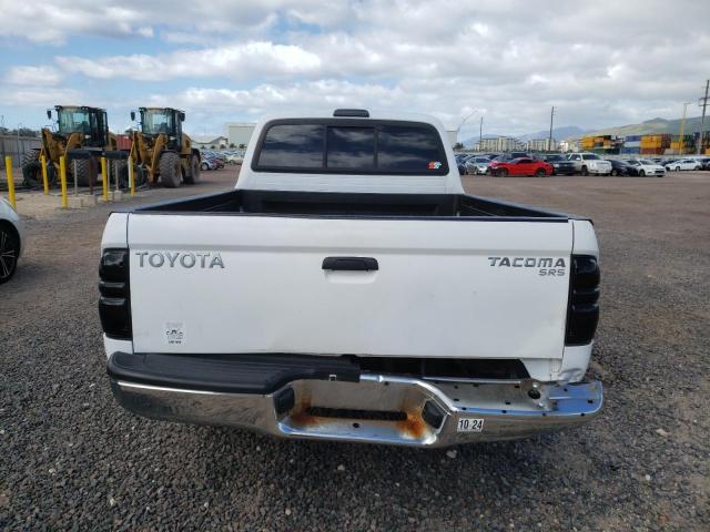 5TEVL52N84Z407105 - 2004 TOYOTA TACOMA XTRACAB WHITE photo 6