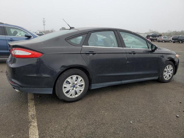 3FA6P0G78DR364347 - 2013 FORD FUSION S BLACK photo 3