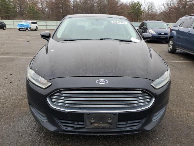 3FA6P0G78DR364347 - 2013 FORD FUSION S BLACK photo 5