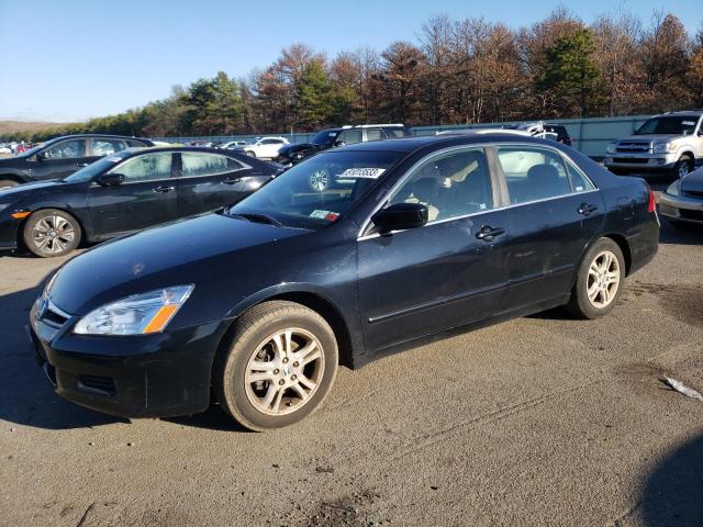 1HGCM56876A107711 - 2006 HONDA ACCORD EX BLACK photo 1