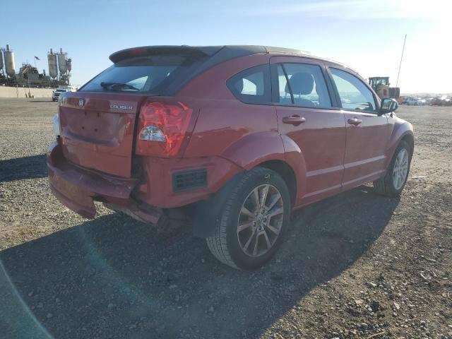 1C3CDWEA2CD532924 - 2012 DODGE CALIBER SXT RED photo 3