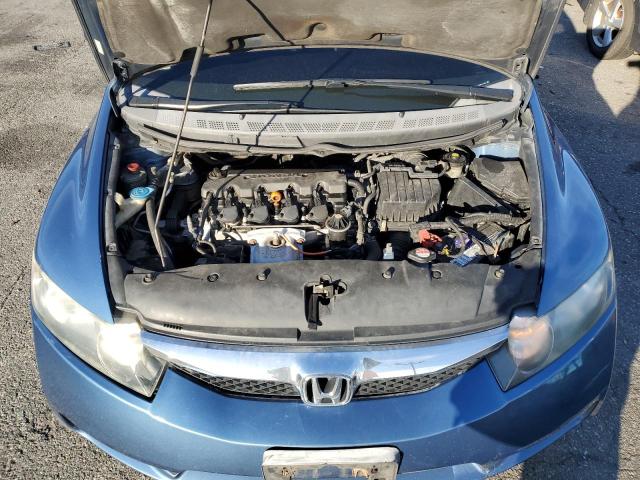 19XFA169X9E011496 - 2009 HONDA CIVIC EXL ლურჯი ფოტო 11