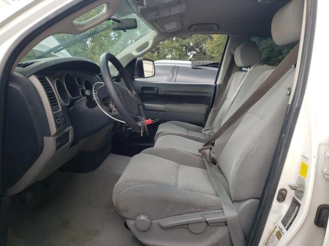 5TFRU5F10BX025158 - 2011 TOYOTA TUNDRA DOUBLE CAB SR5 WHITE photo 7