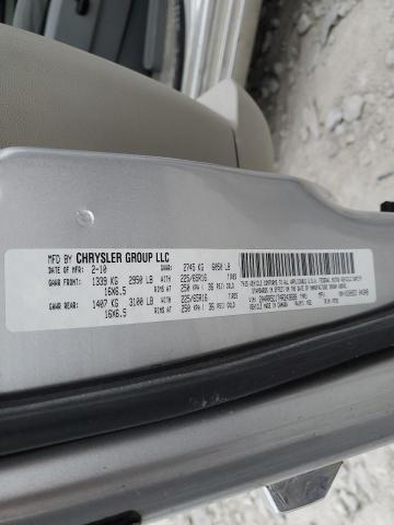 2A4RR5D17AR243688 - 2010 CHRYSLER TOWN & COU TOURING 银色 照片 13