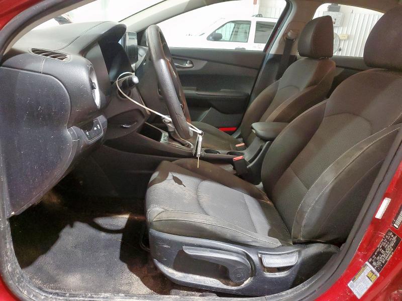 3KPF24AD0KE082108 - 2019 KIA FORTE FE RED photo 7