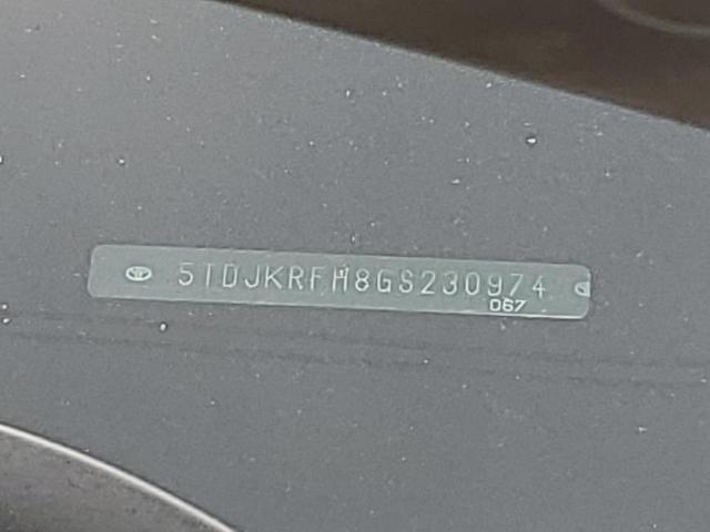 5TDJKRFH8GS230974 - 2016 TOYOTA HIGHLANDER XLE Beige foto 13