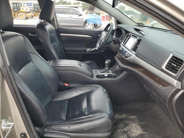 5TDJKRFH8GS230974 - 2016 TOYOTA HIGHLANDER XLE Beige foto 7