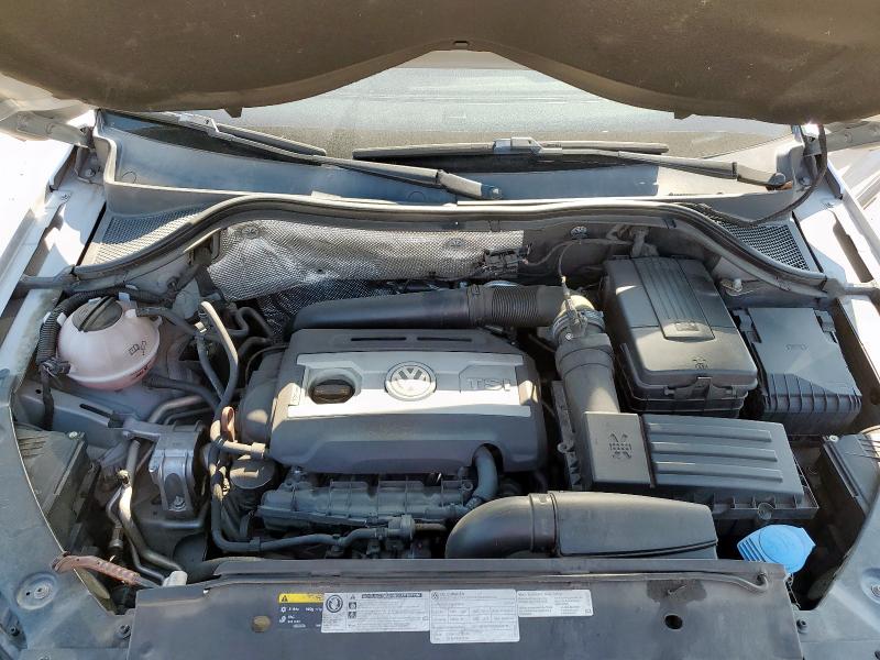 WVGAV3AX3DW586503 - 2013 VOLKSWAGEN TIGUAN S ვერცხლისფერი ფოტო 12