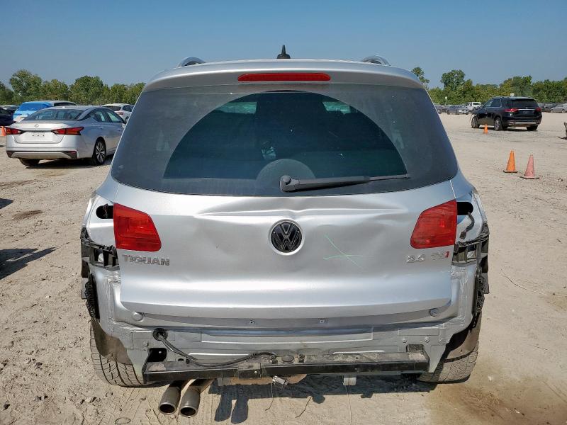 WVGAV3AX3DW586503 - 2013 VOLKSWAGEN TIGUAN S ვერცხლისფერი ფოტო 6