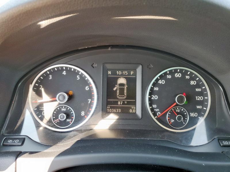 WVGAV3AX3DW586503 - 2013 VOLKSWAGEN TIGUAN S ვერცხლისფერი ფოტო 9