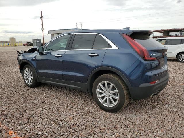 1GYAZAR4XMF052142 - 2021 CADILLAC XT4 LUXURY BLUE photo 2