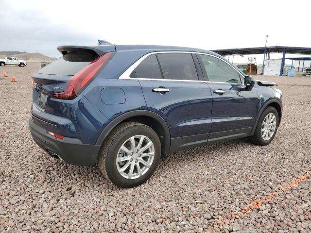 1GYAZAR4XMF052142 - 2021 CADILLAC XT4 LUXURY BLUE photo 3