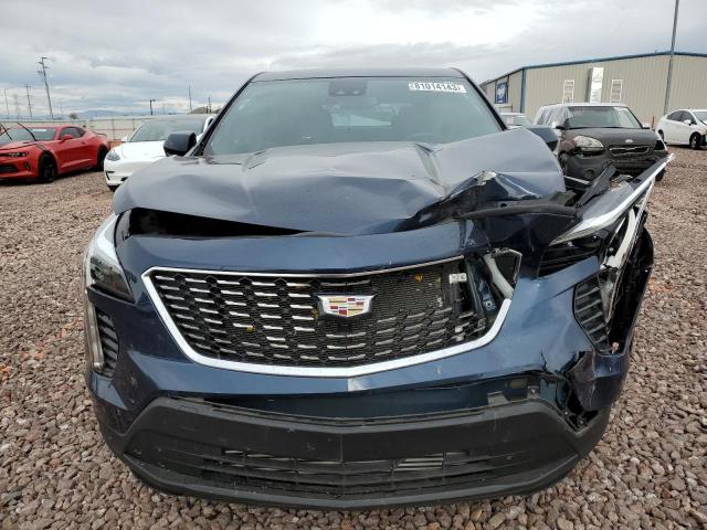 1GYAZAR4XMF052142 - 2021 CADILLAC XT4 LUXURY BLUE photo 5