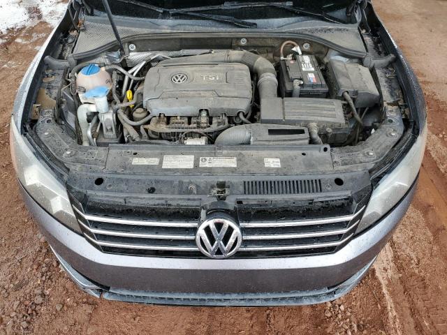 1VWAT7A38EC044523 - 2014 VOLKSWAGEN PASSAT S GRAY photo 11
