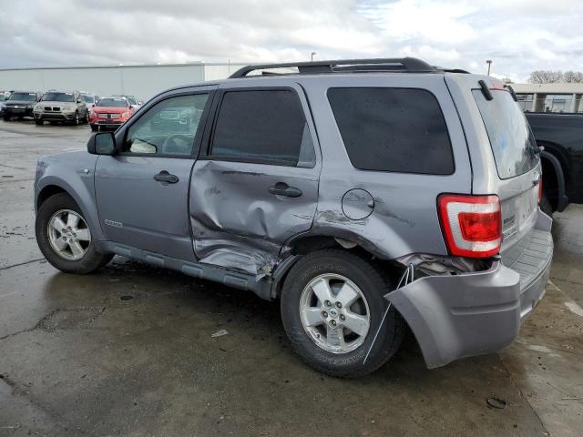 1FMCU93118KA64800 - 2008 FORD ESCAPE XLT SILVER photo 2