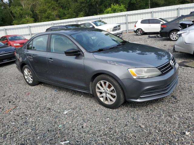 3VWD17AJ0FM211118 - 2015 VOLKSWAGEN JETTA SE GRAY photo 4