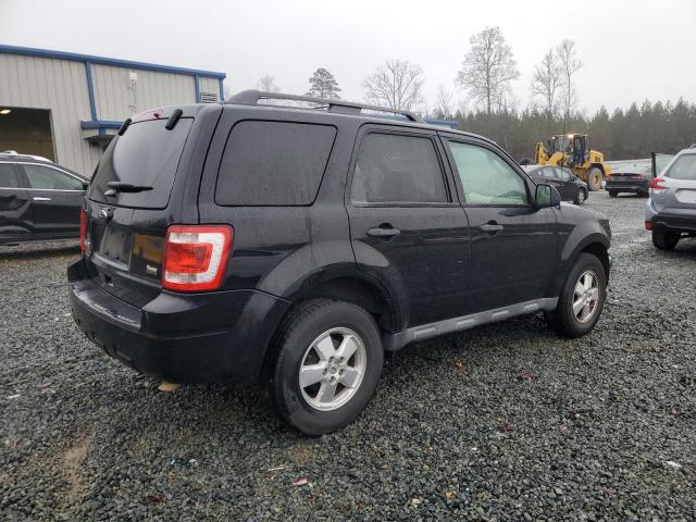 1FMCU9DGXCKC37404 - 2012 FORD ESCAPE XLT BLACK photo 3