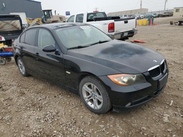 WBAVC73538KX91313 - 2008 BMW 328 XI SULEV BLACK photo 4