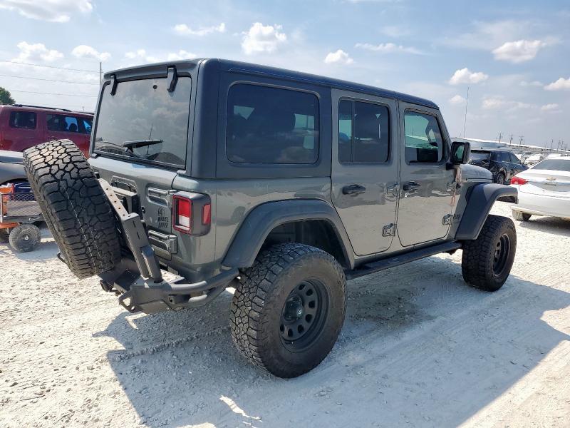 1C4HJXDM0MW595991 - 2021 JEEP WRANGLER UNLIMITED SPORT 石墨色 照片 3