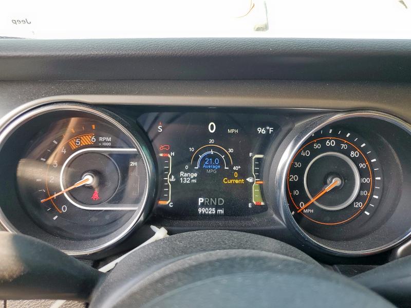 1C4HJXDM0MW595991 - 2021 JEEP WRANGLER UNLIMITED SPORT 石墨色 照片 9