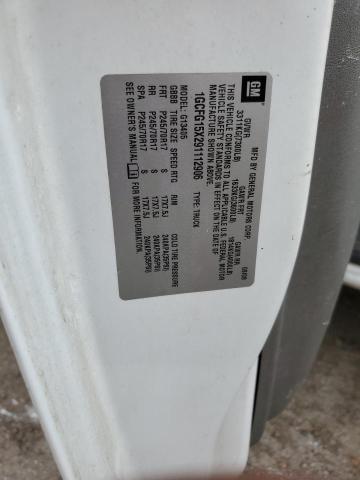 1GCFG15X291112906 - 2009 CHEVROLET EXPRESS G1 Ақ фото 13