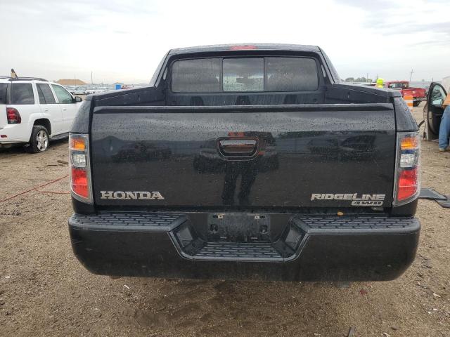 2HJYK16547H549580 - 2007 HONDA RIDGELINE RTL BLACK photo 6