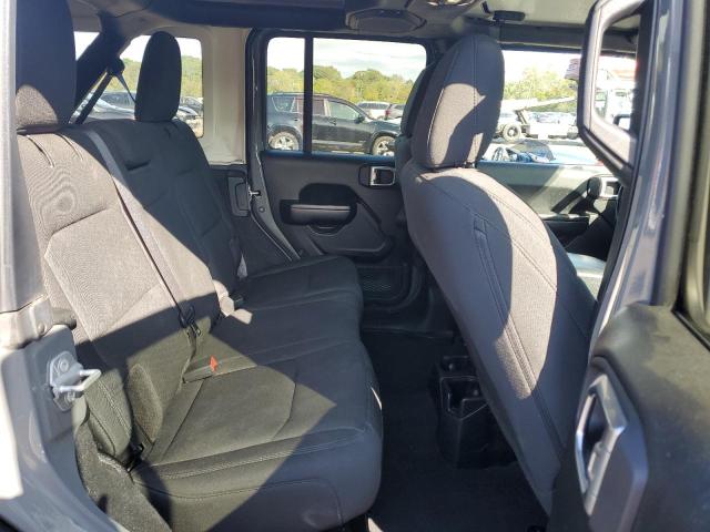 1C4HJXDG6MW647604 - 2021 JEEP WRANGLER U SPORT ნაცრისფერი ფოტო 10