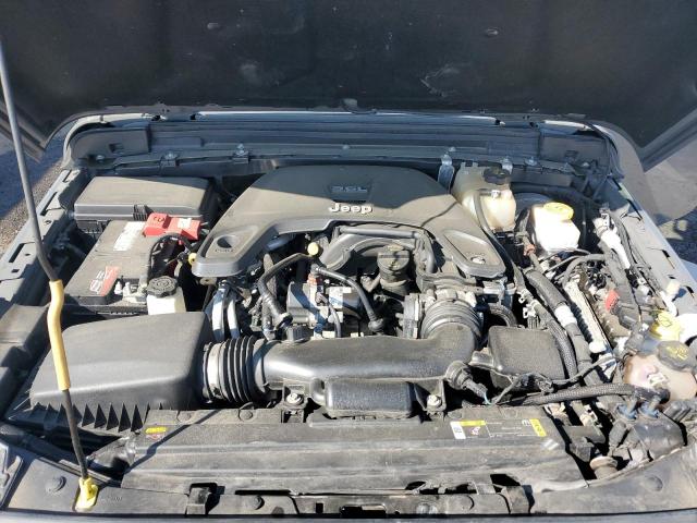 1C4HJXDG6MW647604 - 2021 JEEP WRANGLER U SPORT ნაცრისფერი ფოტო 11