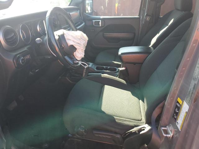 1C4HJXDG6MW647604 - 2021 JEEP WRANGLER U SPORT ნაცრისფერი ფოტო 7