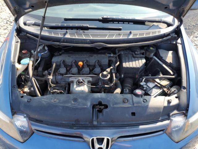 2HGFG126X6H529670 - 2006 HONDA CIVIC LX ლურჯი ფოტო 11