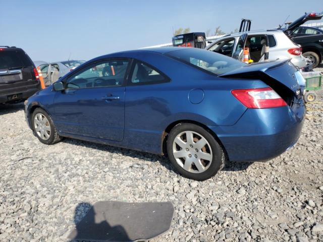 2HGFG126X6H529670 - 2006 HONDA CIVIC LX ლურჯი ფოტო 2