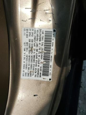 SHSRD788X4U217912 - 2004 HONDA CR-V EX BROWN photo 13