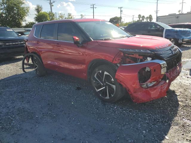 JA4J4UA84NZ005719 - 2022 MITSUBISHI OUTLANDER SE RED photo 4