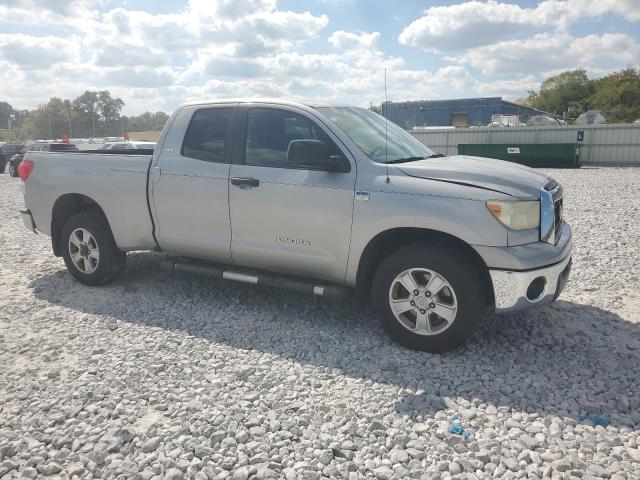 5TBBT54127S450586 - 2007 TOYOTA TUNDRA DOUBLE CAB SR5 SILVER photo 4