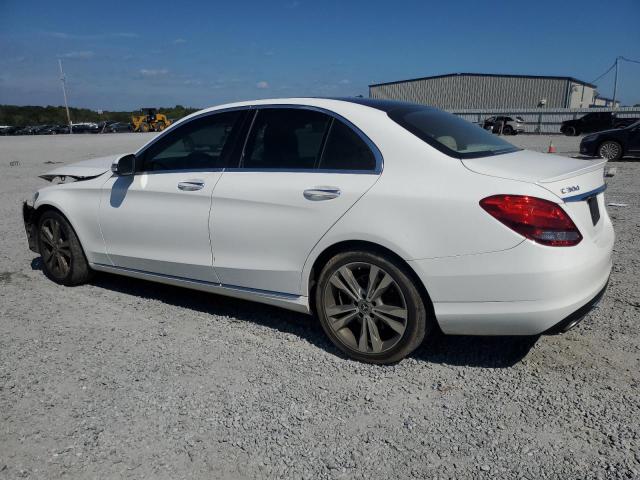 55SWF4JB2HU219330 - 2017 MERCEDES-BENZ C 300 თეთრი ფოტო 2